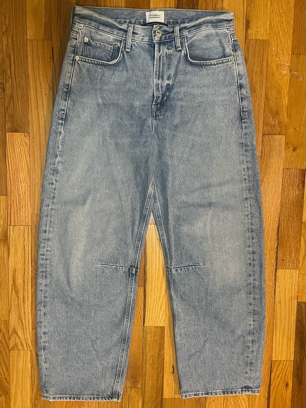 Citizens of Humanity Miro Relaxed Barrel Leg Jeans Gemini Size 26 - Picture 6 of 11